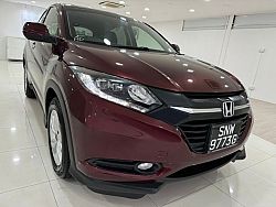 Honda Vezel 1.5X CVT 2015 Maroon Push Start Revcam